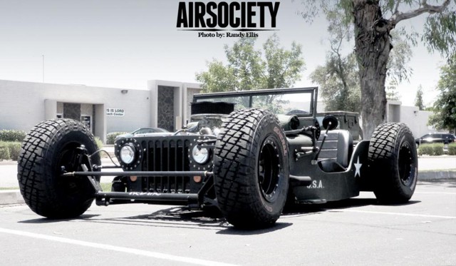 Willys Jeep Rat Rod модели 1945-го года