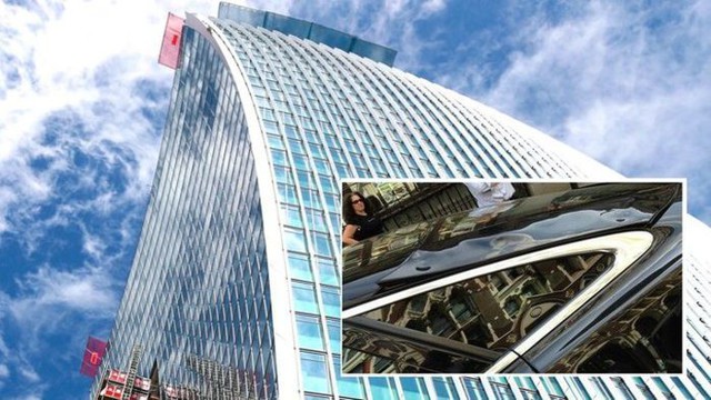 Небоскреб в Лондоне плавит автомобили