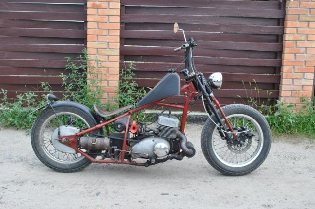 Гаражный кастом боббер - Skinny Jack