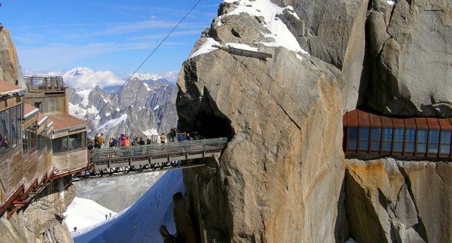 Вершина Aiguille Du Midi