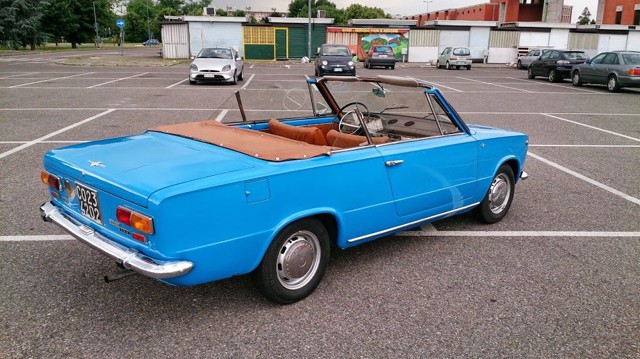 Кабриолет Fiat 124 С4 Touring Superleggera