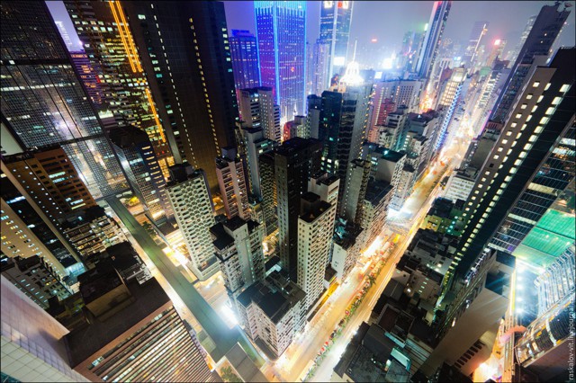 Прогулка по крышам Гонконга