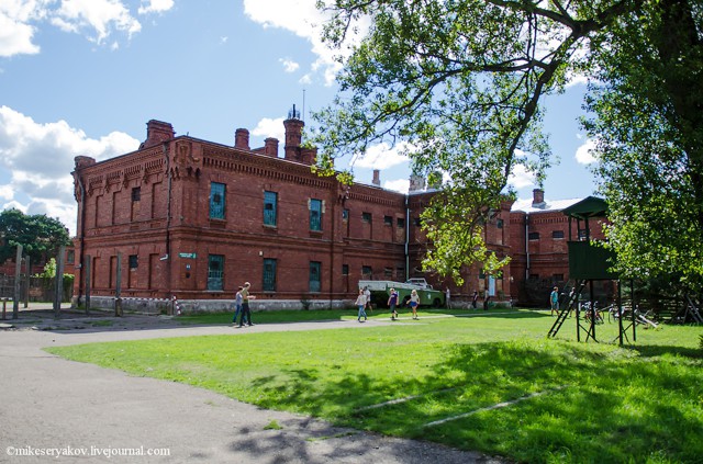 Гауптвахта военно-морской базы СССР в Лиепае