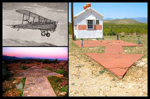 Бетонные навигационные стрелы