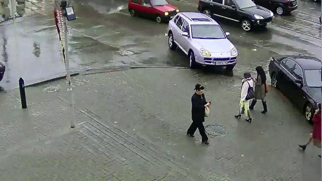 Девушка на Porsche перепутала педали