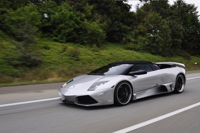 В Германии сгорел Lamborghini Murcielago