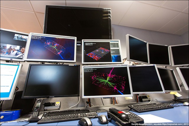 Путешествие элементарной частицы по большому адронному коллайдеру