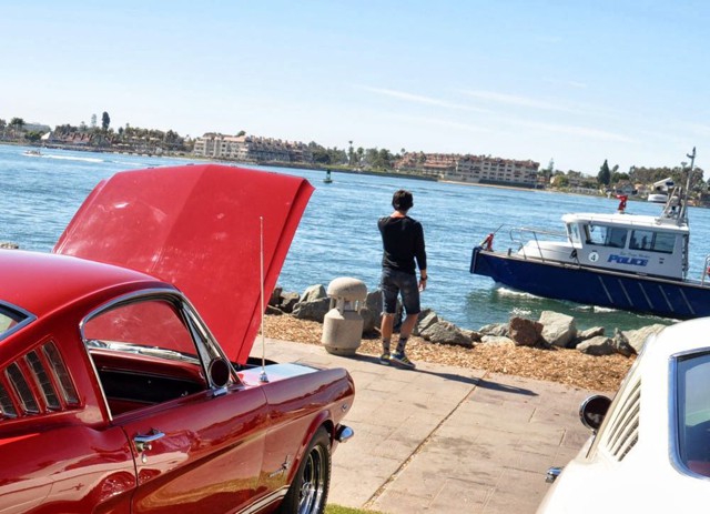 Встреча владельцев Mustang в США