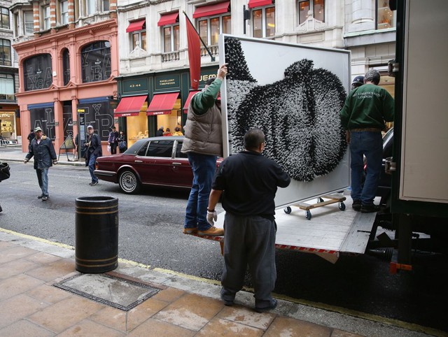 Портреты мировых лидеров из игрушечных солдатиков