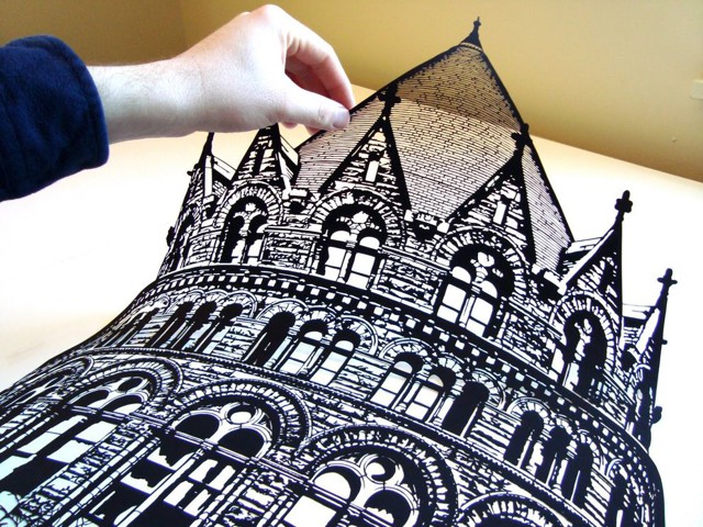 Бумажный арт от Джо Бэгли