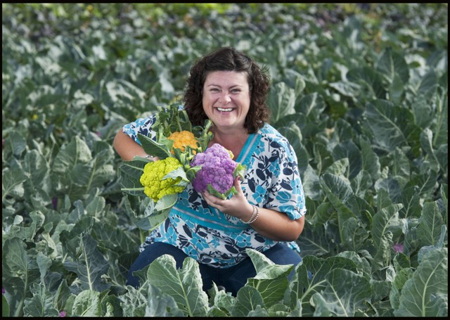 Витаверде, Ортоли, Граффити - удивительная цветная капуста ярких цвето