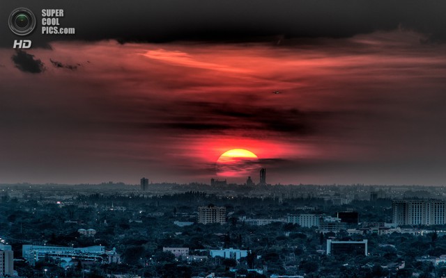 Потрясающие по своей красоте фотографии неба в Майами