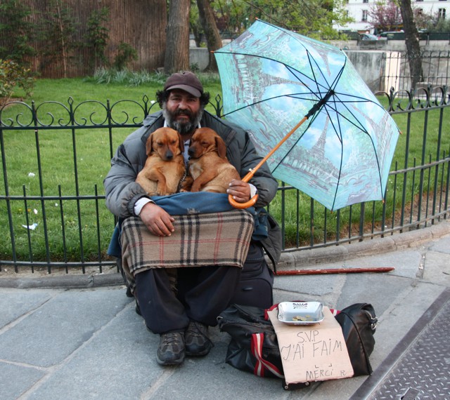 В Париже у Нотр-Дам-де-Пари