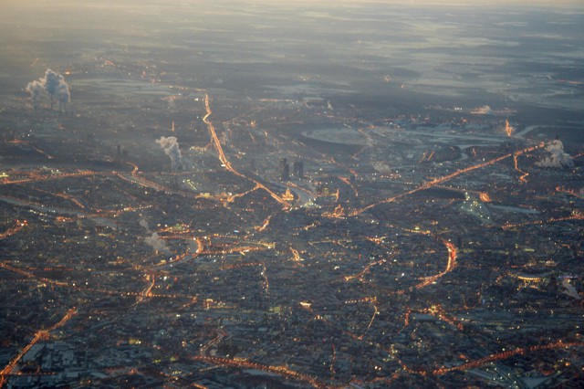 Москва вечером