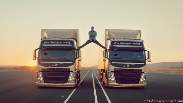 Жан-Клод Ван Дамм «Эпический шпагат».