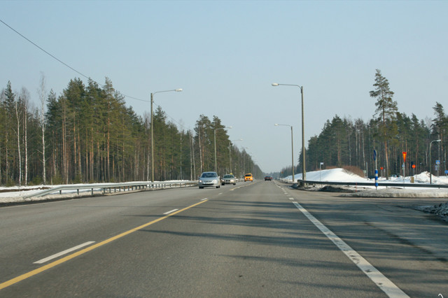 Дороги и знаки. Финляндия.