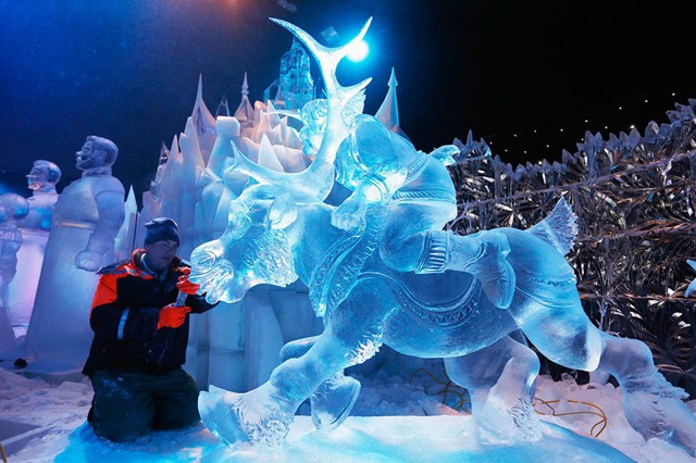 Фестиваль ледовой скульптуры
