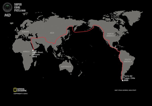  50-летний журналист отправился в пешее 7-летнее путешествие 