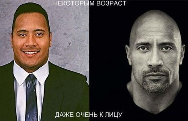 Некоторых возраст очень даже украшает