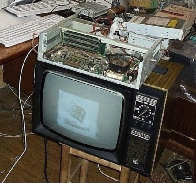 Windows и телевизор Рассвет