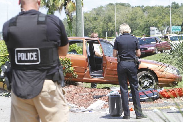 Погоня с перестрелкой во Флориде