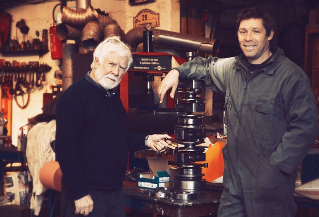 Французская мастерская по ремонту Bugatti