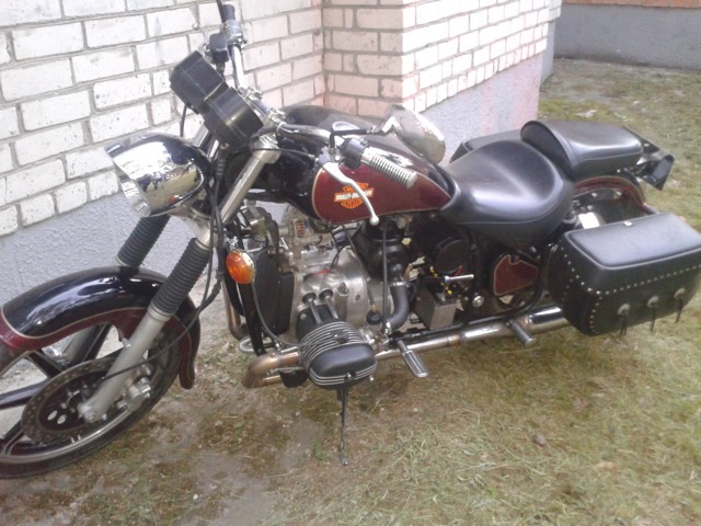 Harley Davidson с оппозитным двигателем 