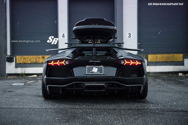 Lamborghini Aventador от SR Auto открывает сезон лыж