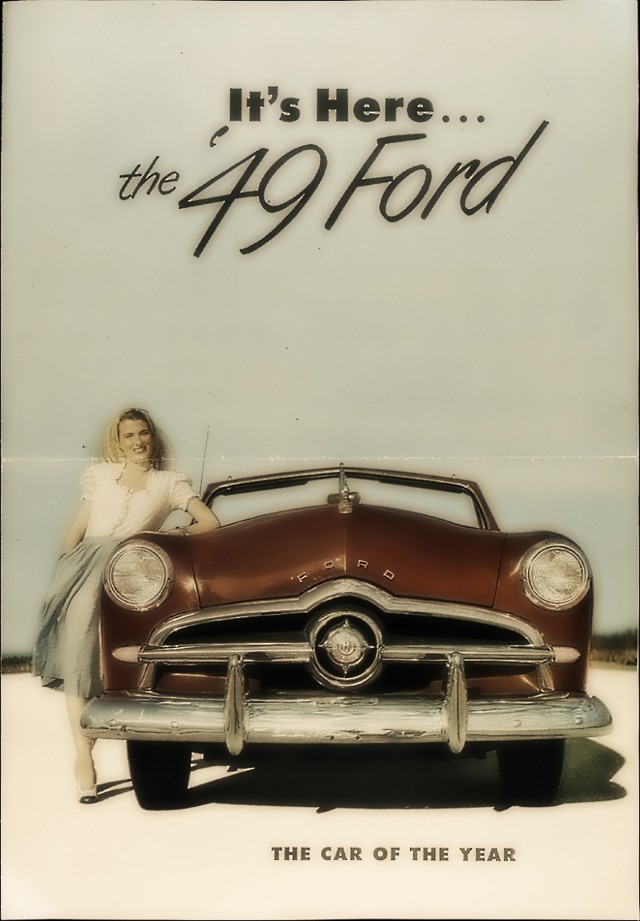 Рекламный буклет Ford 1949