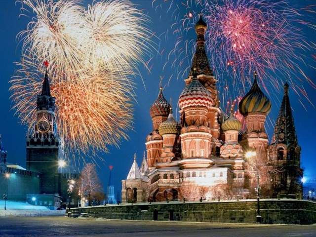 Как выглядел раньше Новый год в Москве 