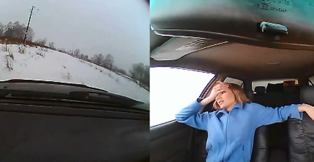 Поехала за елкой и застряла