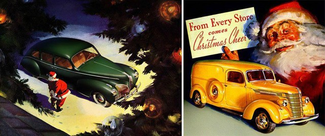 Рождественские олдтаймеры