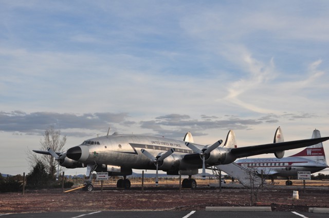 Маленький музей авиации в штате Аризона