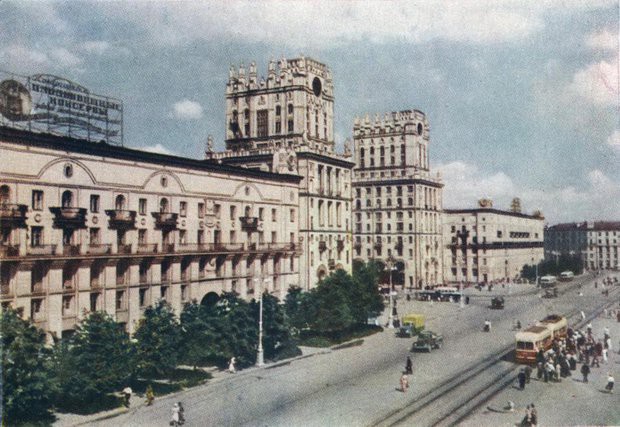  Советская уличная реклама полувековой давности