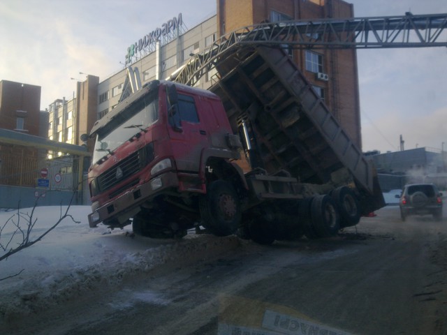 Прыгающий грузовик