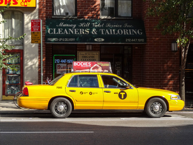 Машины нью-йоркского такси