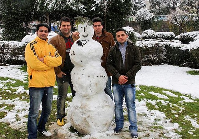 Сильнейший снегопад в Иране за последние 50 лет 