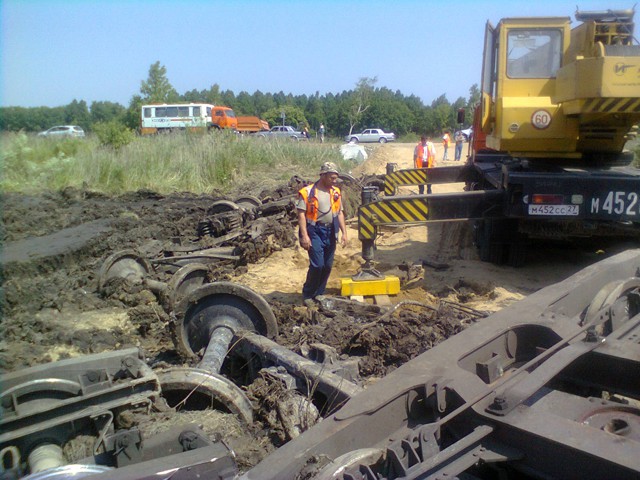 Железнодорожные происшествия. Часть 1