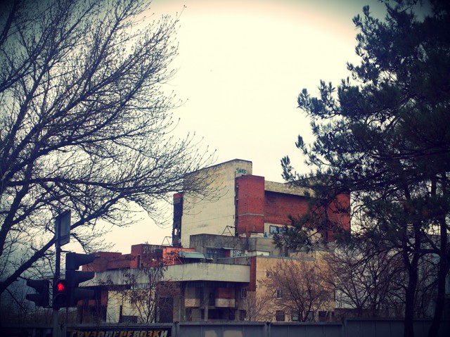 Заброшенный и недостроенный Драматический Театр. Новороссийск.