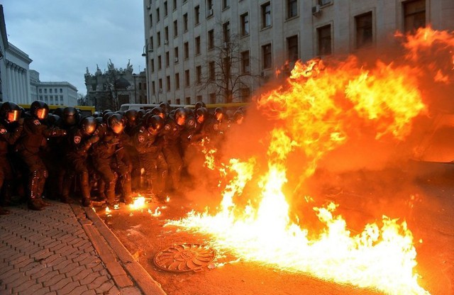 Евромайдан как прикрытие геополитического сражения