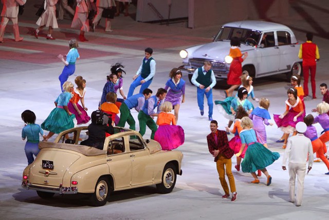 Открытие Олимпиады 2014 - радость для Олдтаймеров