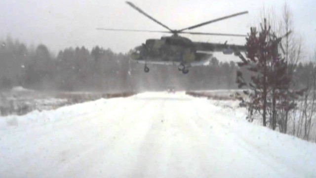 Винтокрылый нарушитель движения