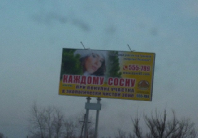 Вот такая неоднозначная реклама....