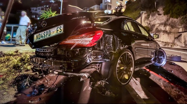 Разбился Mercedes-Benz CLA 45 AMG