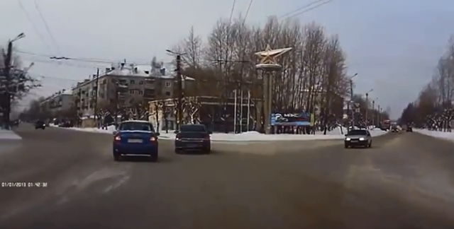 Чего только не увидишь на дороге