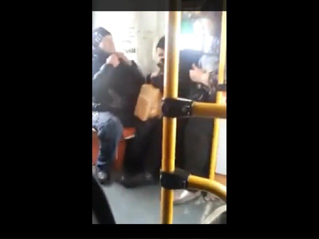 Драка в автобусе 243 Новосибирск