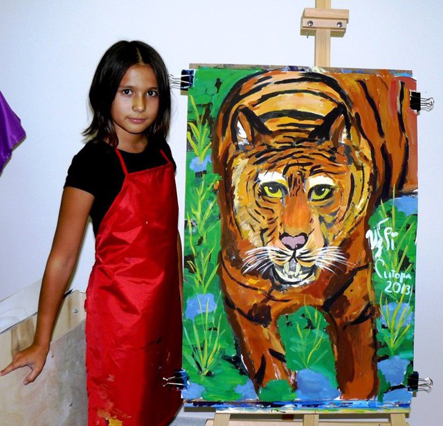 Яркие и выразительные детские рисунки 