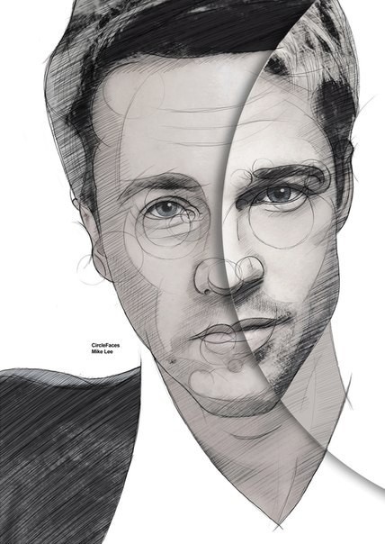 Серия портретов - "CircleFaces" part 1