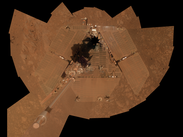 Марсоход Opportunity - десять лет на красной планете 