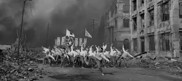Парад японской армии после взятия г.Нанкин (март 1937г.)